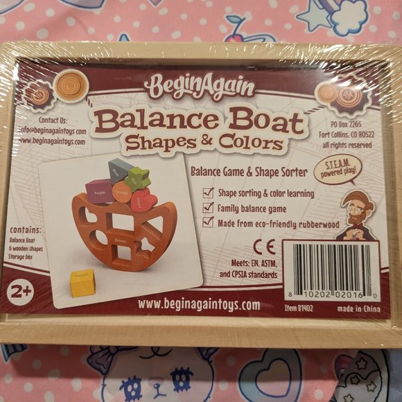 BALANCE BOAT SHAPES & COLORS - Picture 3 of 5